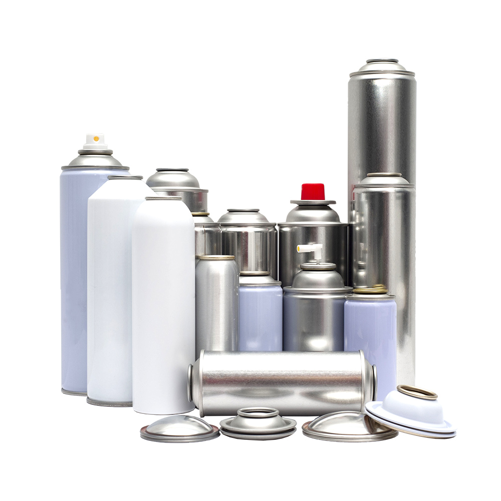 spray paint refill aerosol tin can